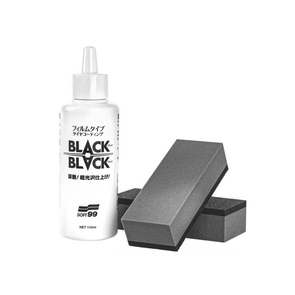SOFT99 Black Black Reifenglanz - glänzendes Showfinish 110ml