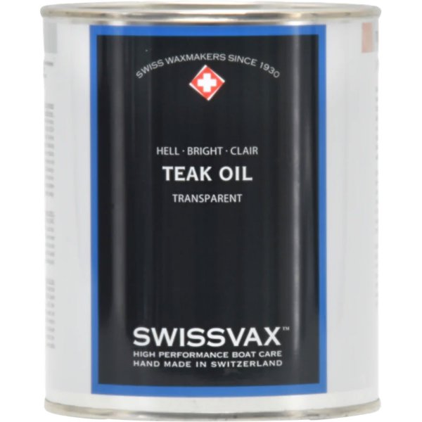SWISSVAX MARINE TEAK OIL transparent  1L
