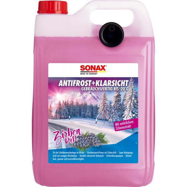 SONAX AntiFrost+KlarSicht bis -20°C Zirbe 5L