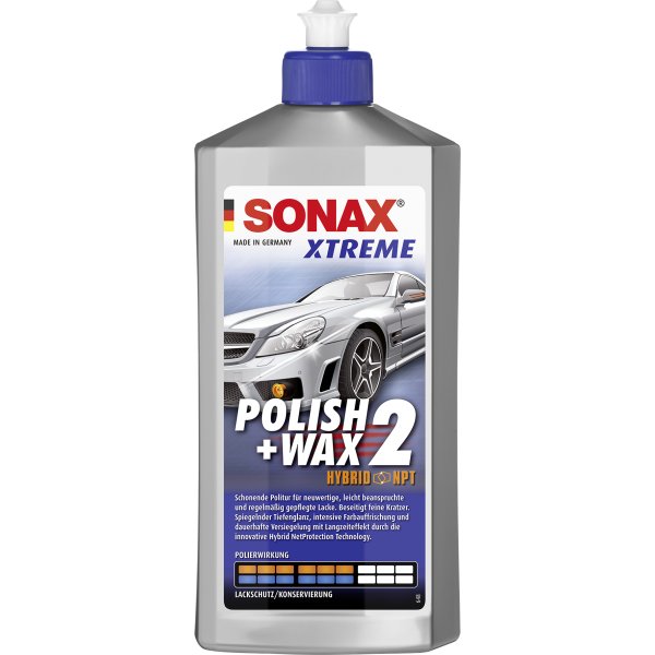 SONAX XTREME Polish+Wax 2 Hybrid NPT leichte Politur und Versiegelung