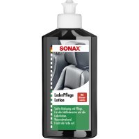 SONAX LederPflegeLotion Lederpflege für alle Glatt- und...