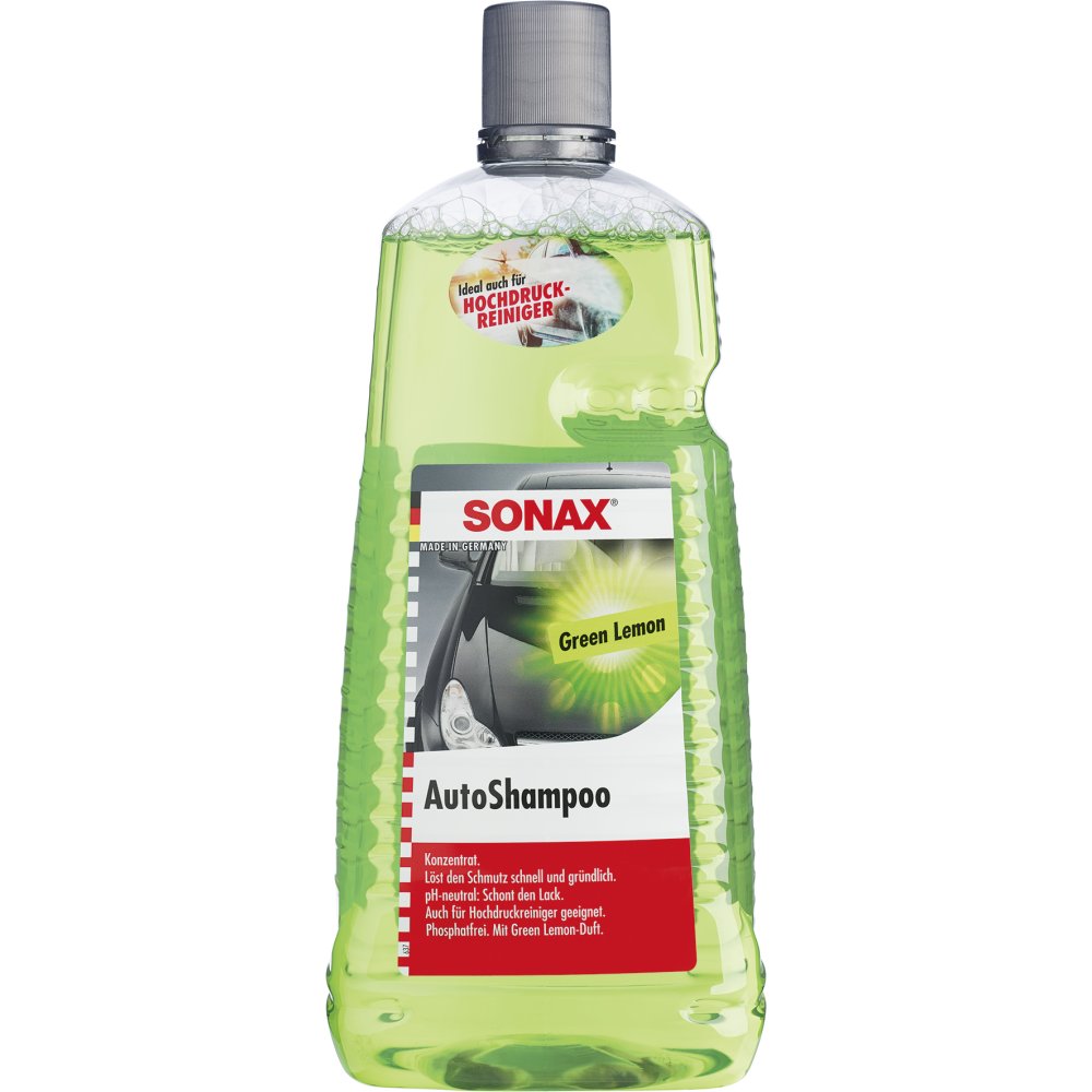 SONAX Autoshampoo Konzentrat Fahrzeugshampoo 5 Liter