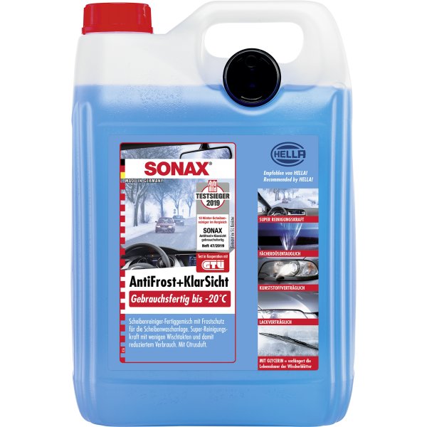 SONAX AntiFrost+KlarSicht gebrauchsfertig bis -20C 5L
