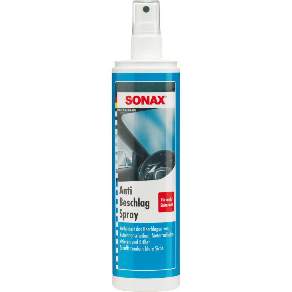 SONAX AntiBeschlagSpray Antibeschlag-Schutz für Glas und Kunststoff