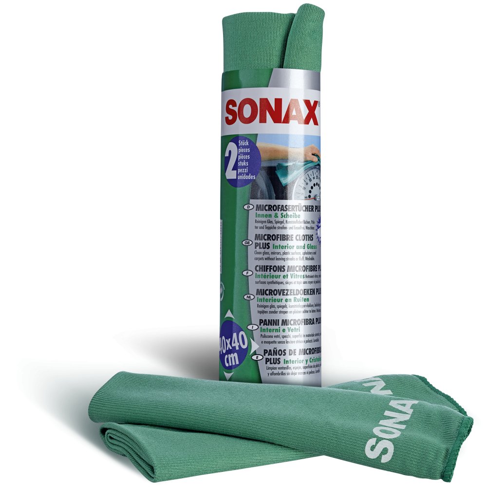 SONAX Antibeschlag Mikrofasertuch 25x40cm