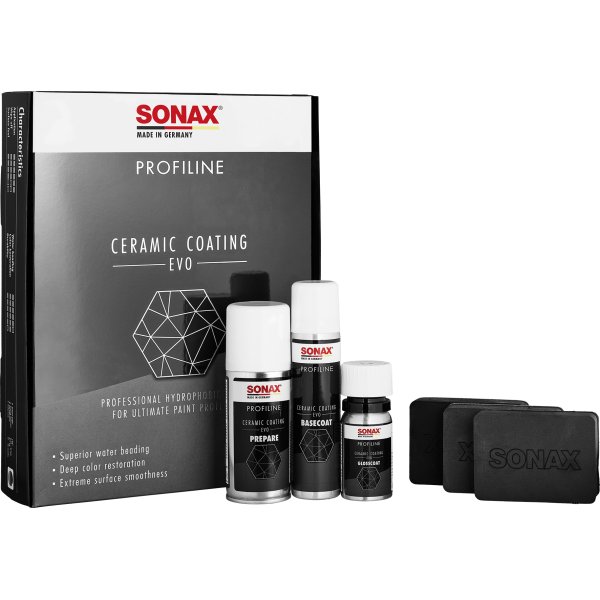 SONAX PROFILINE CeramicCoating CC Evo Keramikversiegelung Set 235ml