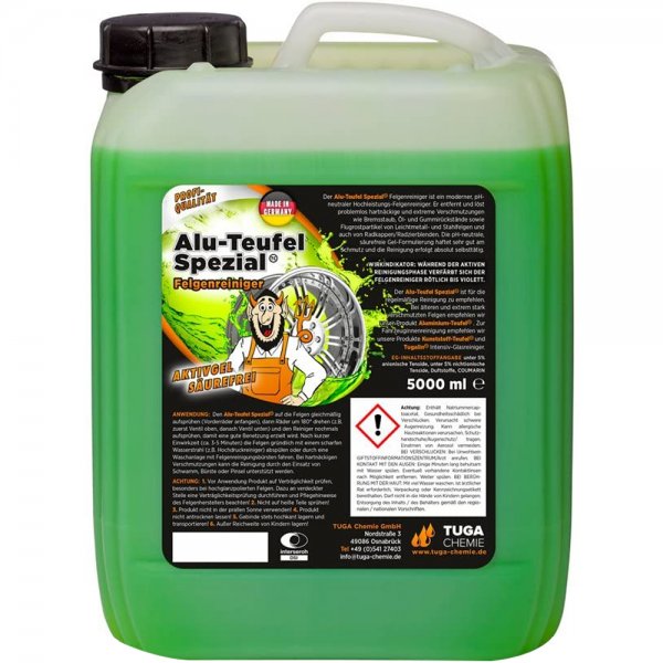 Tuga Chemie Alu-Teufel Spezial Felgenreiniger grün