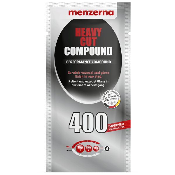 Menzerna Heavy Cut Compound 400 Schleifpolitur - 20ml