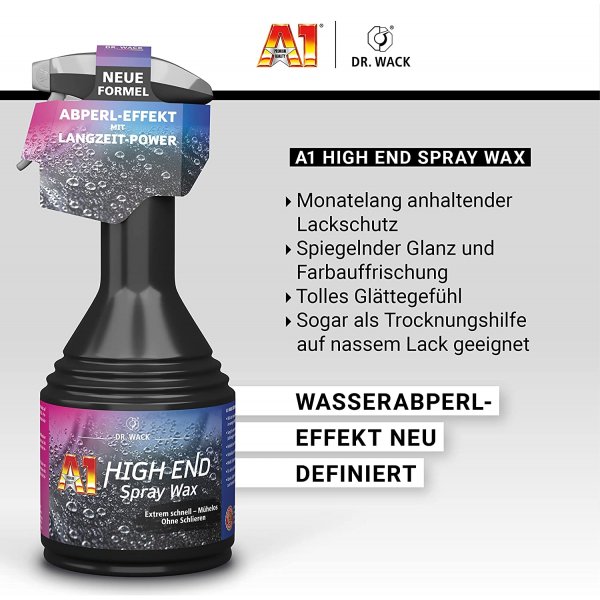 Dr. Wack A1 High End Spray Wax Sprühwachs (2680) - 500ml