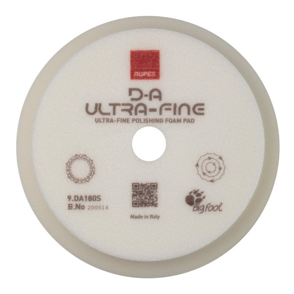 Rupes D-A Polierpad, Polierschwamm Ultrafine Ultrafein Wei 150-180mm